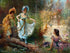 Crossing the Stream by Hans Zatzka